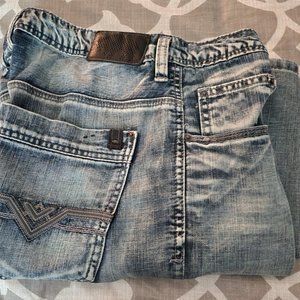 Buckle Brady Mens Straight Leg Jeans 36 x 32
